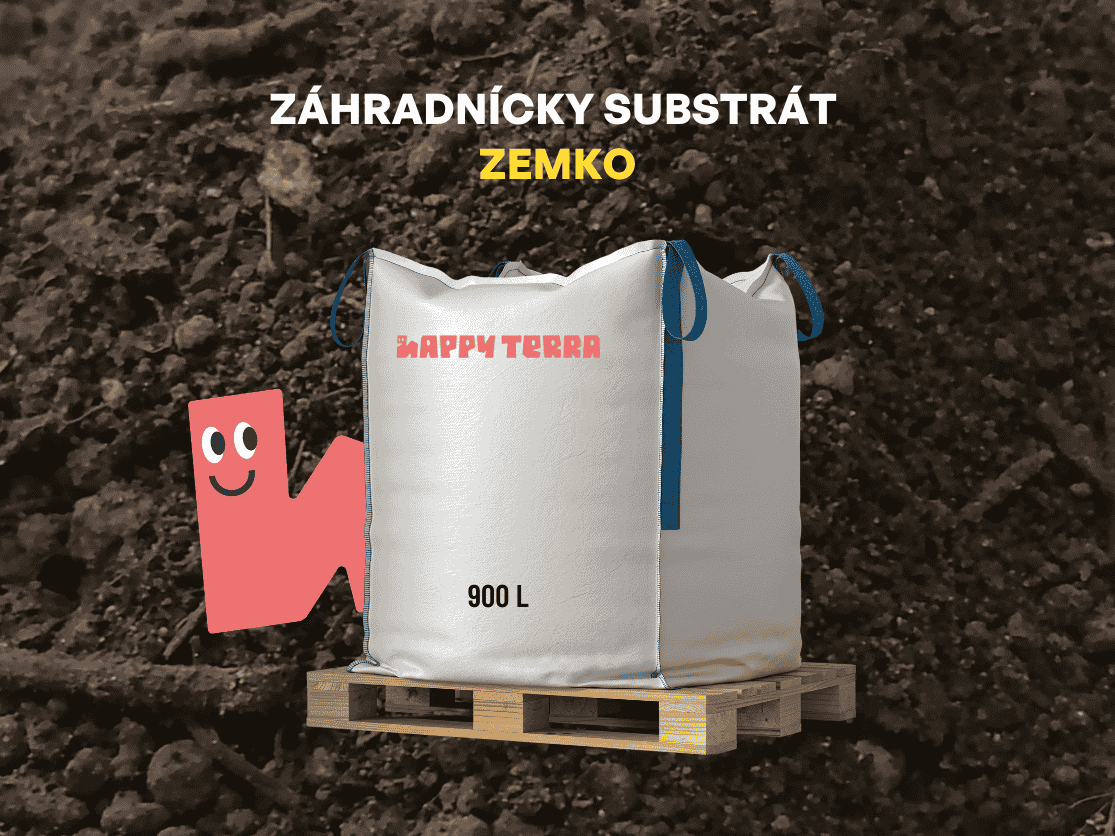 Záhradnícky substrát ZEMKO z kompostu a zeminy